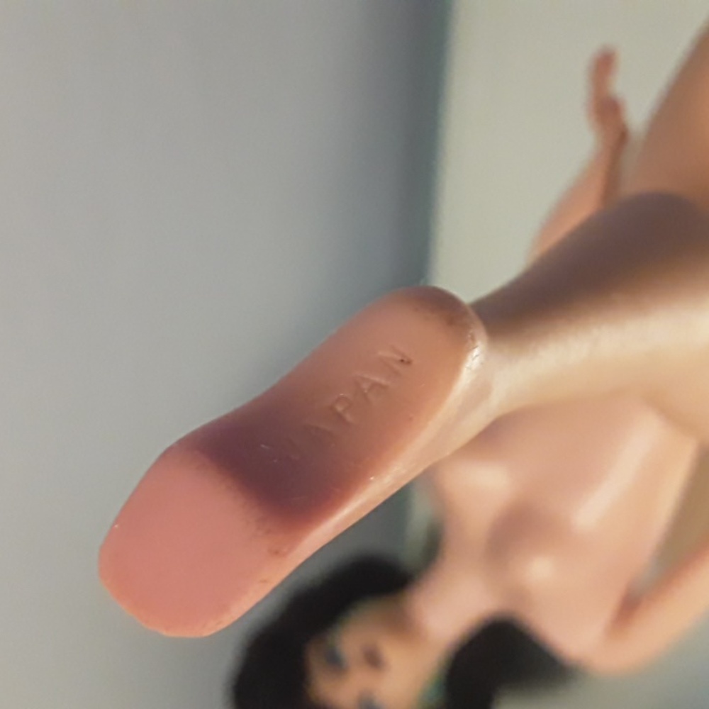 Vtg 1961 Mattel Barbie Bubble Cut Hair, Raven, Brunette Bouffant - Picture 8 of 16